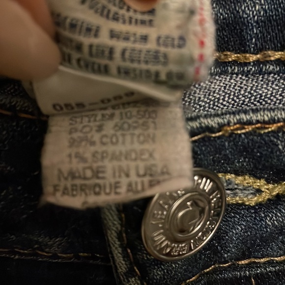 Ladies True Religion jeans. Flare leg. Joey. Size 30 - Picture 6 of 6